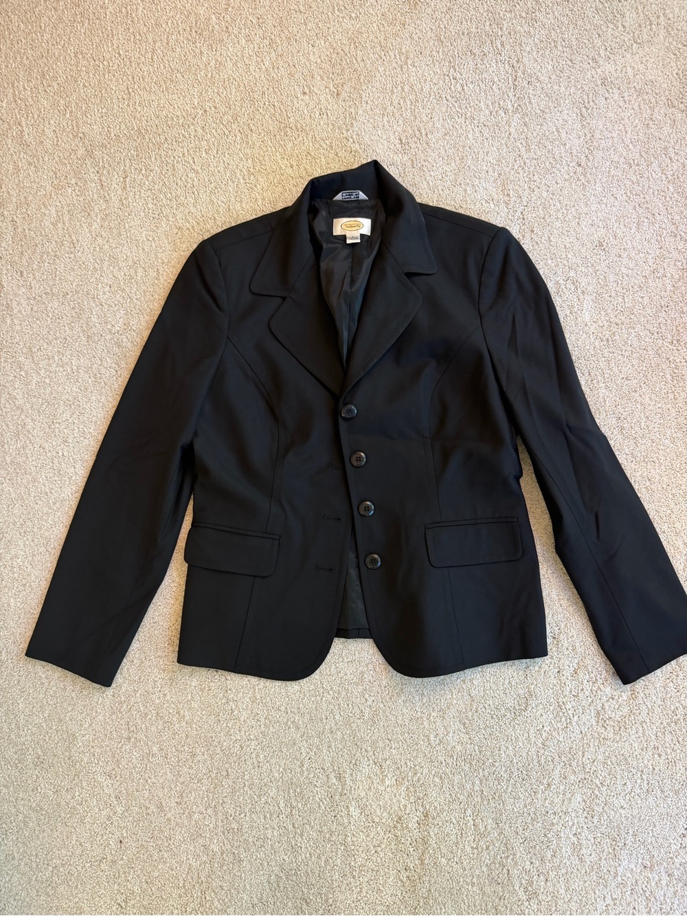 Talbots Black Women's Tailored Blazer